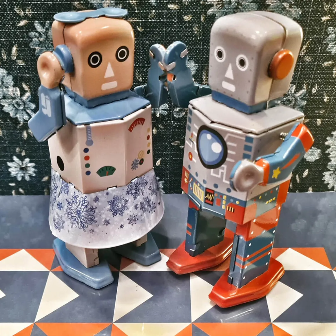 Astronaut Bot Wind Up Tin Robot (Limited Edition) by Mr & Mrs Tin