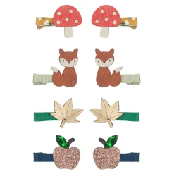 Autumn Forest Mini Hair Clips by Mimi & Lula