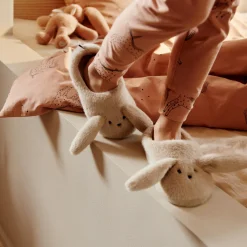 Avaja Rabbit Slippers in Mist by Liewood