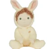Babbit Bunny Dinky Dinkum Fluffle Family Doll in Buttercream by Olli Ella