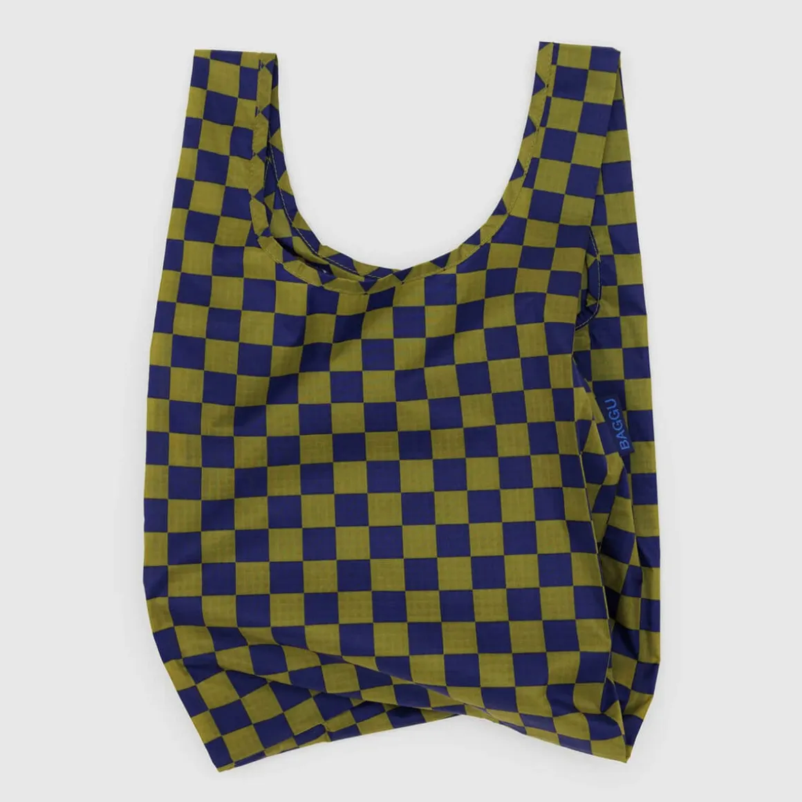Baby Bag in Pear Navy Check by Baggu