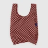 Baby Bag in Pink Brown Check by Baggu