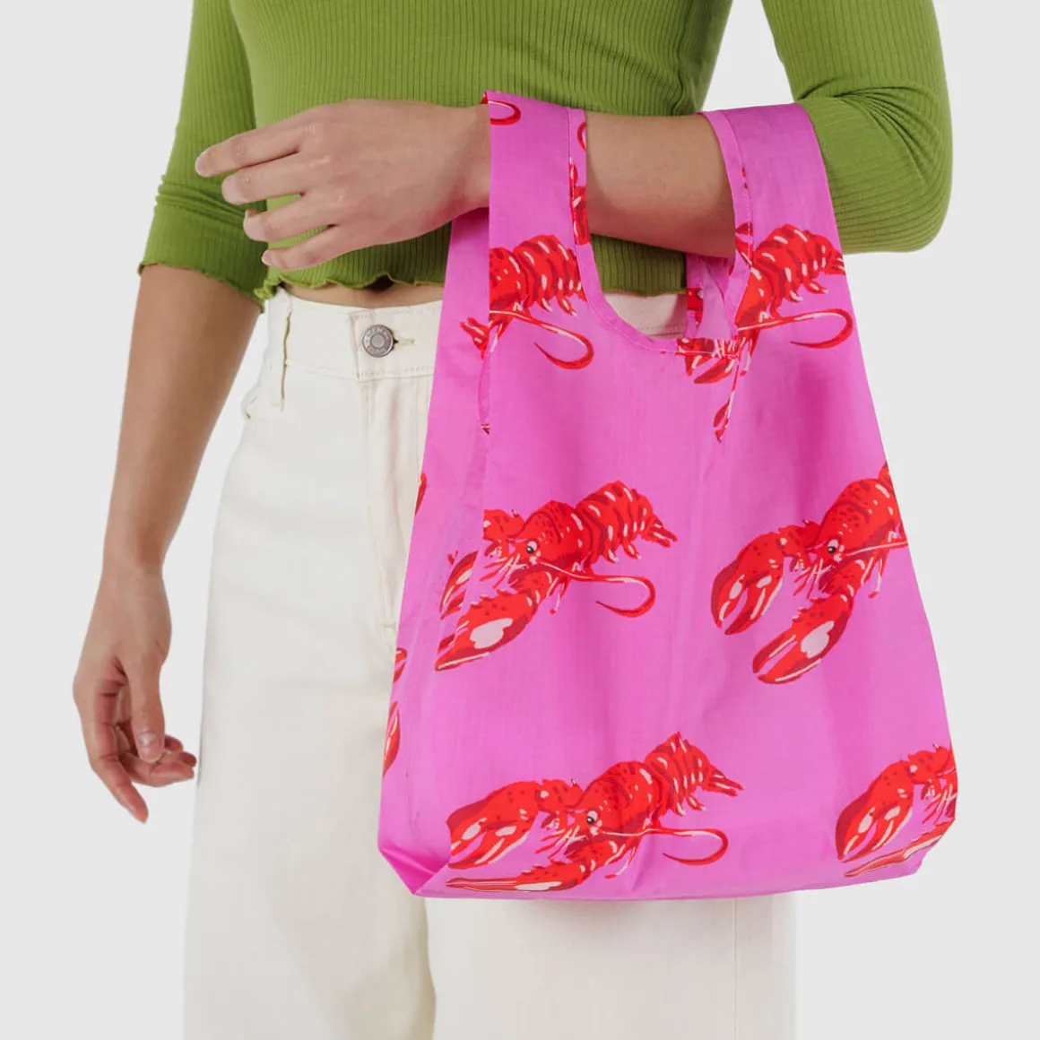 Baby Bag in Pink Lobster by Baggu