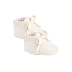 Baby Booties in Natural by Quincy Mae