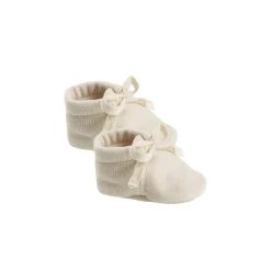 Baby Booties in Natural by Quincy Mae