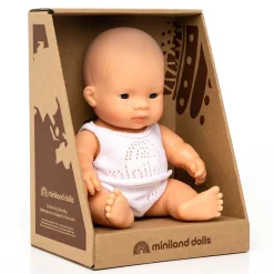 Baby Boy Doll (21cm Asian) by Miniland