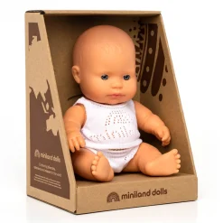 Baby Boy Doll (21cm Caucasian) by Miniland