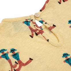 Baby Dancing Giants All Over Ruffle T-shirt by Bobo Choses - Last One In Stock - 3 Months