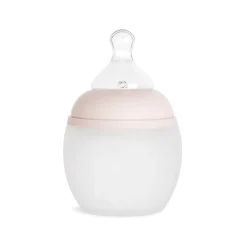 Baby Feeding Bottle 240ml With Teat in Nude by Élhée