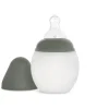 Baby Feeding Bottle 150ml With Teat in Khaki by Élhée