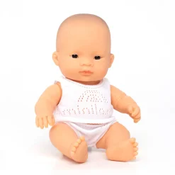 Baby Girl Doll (21cm Asian) by Miniland