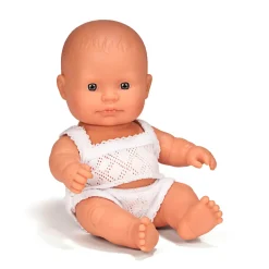 Baby Girl Doll (21cm Caucasian) by Miniland