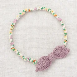 Baby Leaf Headband in Plum Petal by Misha & Puff
