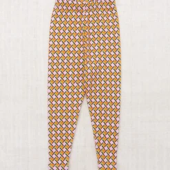 Baby Legging in Pink Lilac Lattice by Misha & Puff