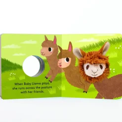 Baby Llama: Finger Puppet Book by Yu-Hsuan Huang