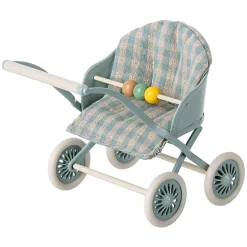 Baby Mice Stroller in Mint by Maileg