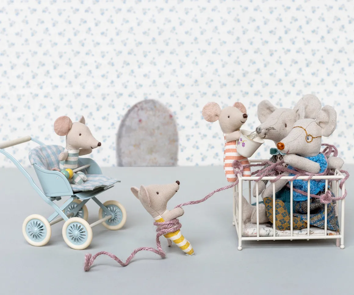 Baby Mice Triplets In Matchbox by Maileg