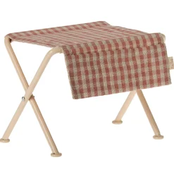 Baby Mouse Nursery Table in Rose Gingham by Maileg