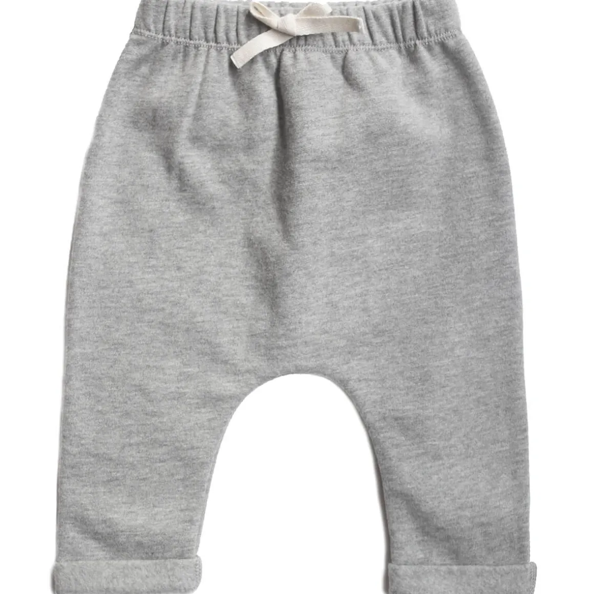 Baby Pants in Grey Melange by Gray Label - Last One In Stock - 0-3 Months