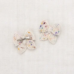 Baby Puff Bow Set in Iris Confetti by Misha & Puff