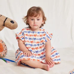 Baby Ribbon Bow All Over Dress by Bobo Choses - Last Ones In Stock - 6-24 Months