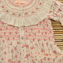 Baby Set in Rosa Bloom Print by Bonjour - Last One In Stock - 6 Months
