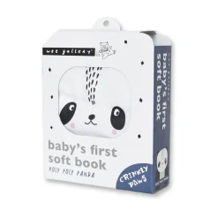 Baby's First Soft Book: Roly Poly Panda by Wee Gallery