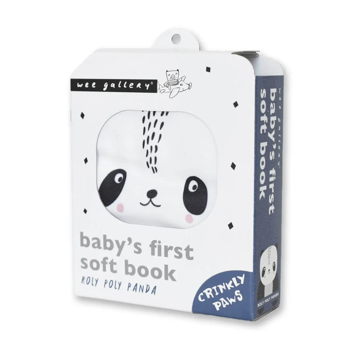 Baby's First Soft Book: Roly Poly Panda by Wee Gallery