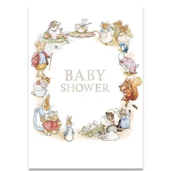 Baby Shower Greetings Card by Beatrix Potter for Hype Card