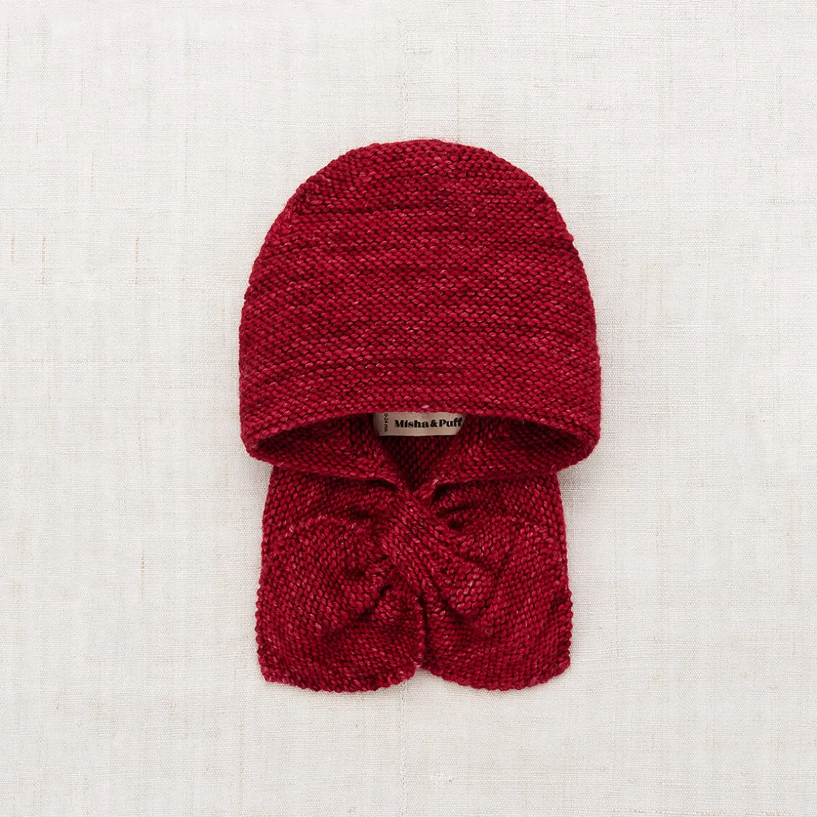 Baby Sledding Hood in Berry by Misha & Puff