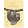Baby Sloth Greetings Card by Stormy Knight