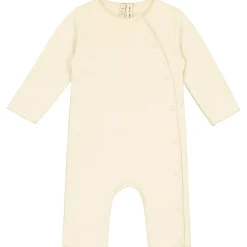 Baby Suit With Snaps in Cream by Gray Label