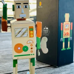 Baker Bot Wind Up Tin Robot (Limited Edition) by Mr & Mrs Tin
