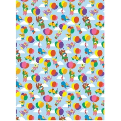 Balloon Birthday Gift Wrap by Zoey Kim for Wrap