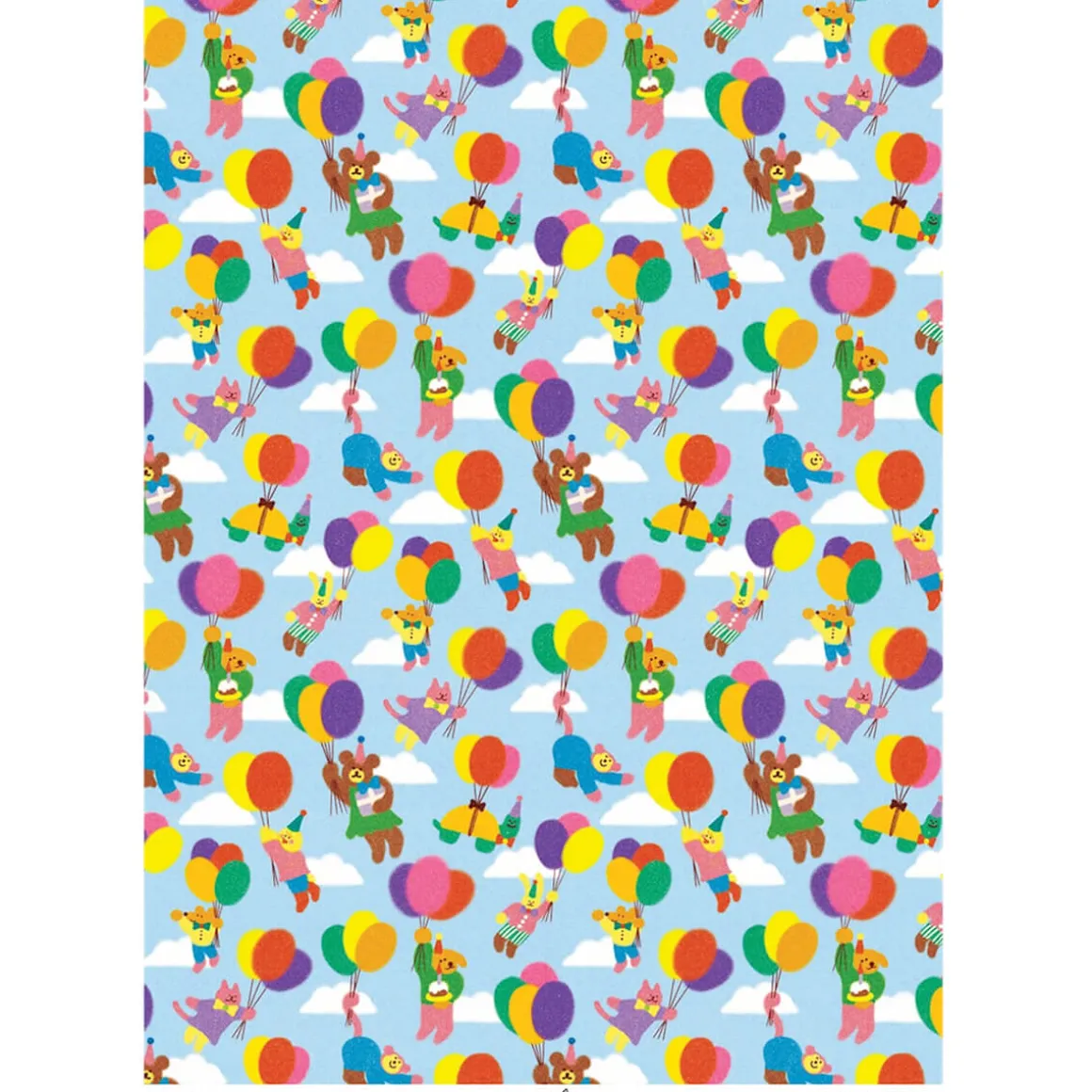 Balloon Birthday Gift Wrap by Zoey Kim for Wrap