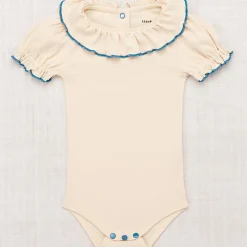 Balloon Sleeve Paloma Onesie in String by Misha & Puff