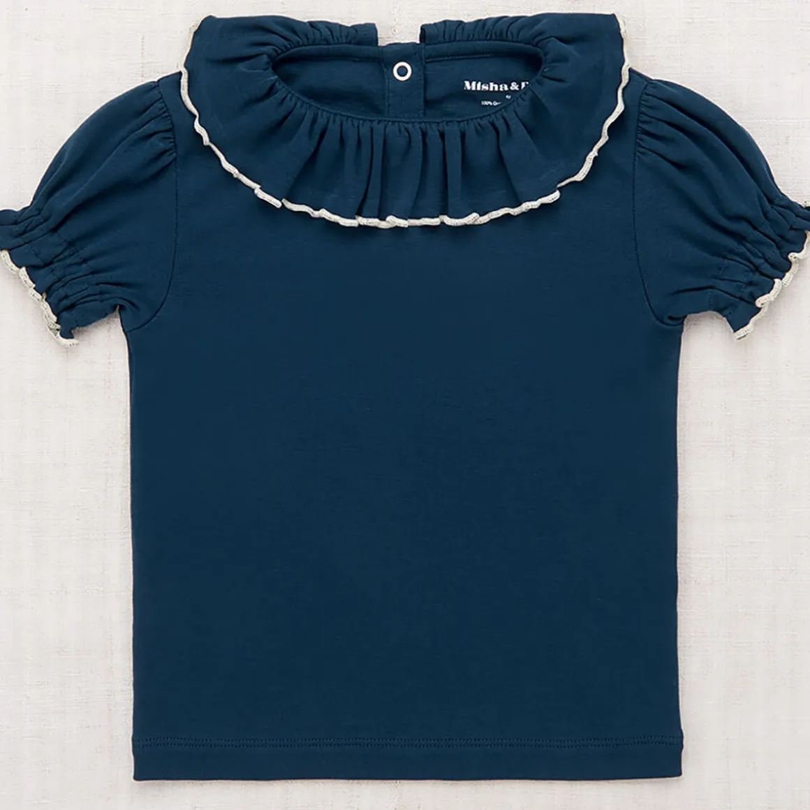 Balloon Sleeve Paloma Tee in Celestial by Misha & Puff