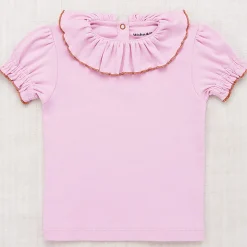 Balloon Sleeve Paloma Tee in Pink Lilac by Misha & Puff