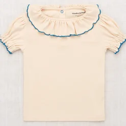 Balloon Sleeve Paloma Tee in String by Misha & Puff