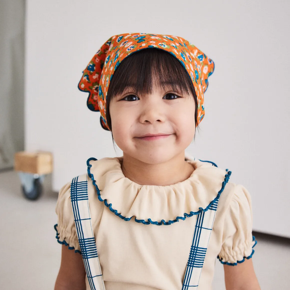 Balloon Sleeve Paloma Tee in String by Misha & Puff