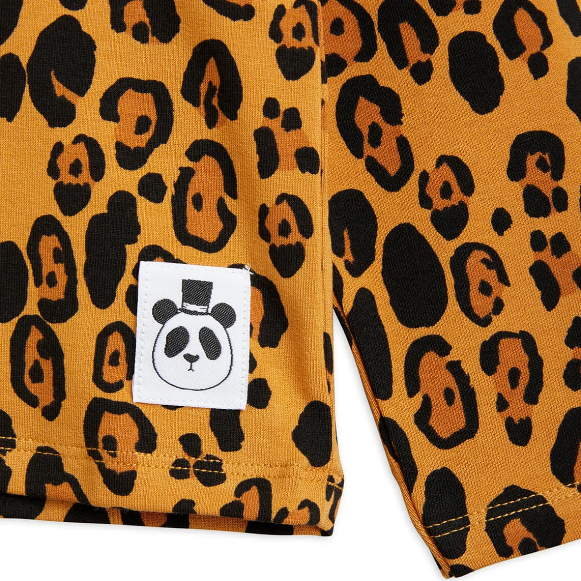 Basic Leopard Long Sleeve T-Shirt by Mini Rodini