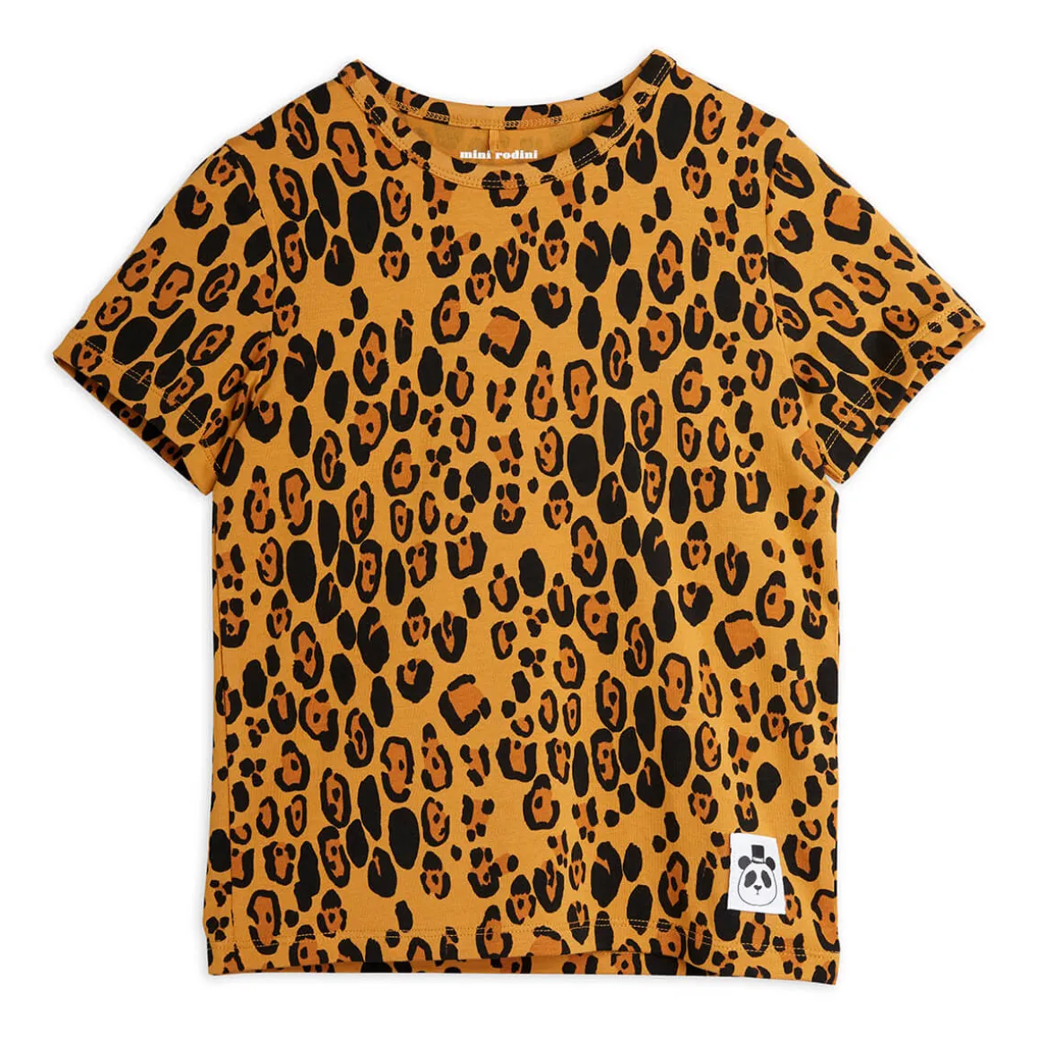 Basic Leopard T-Shirt by Mini Rodini