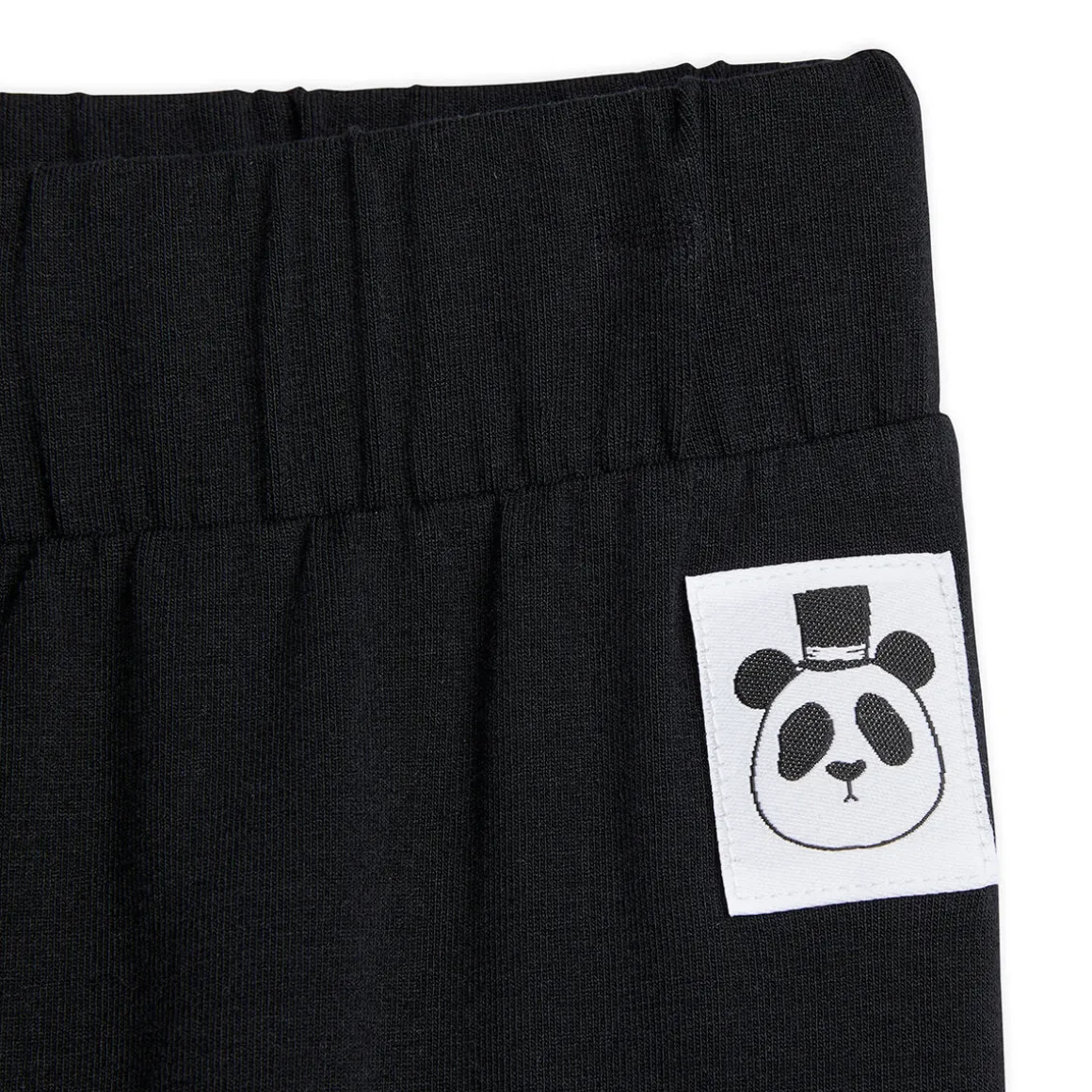Basic Trousers in Black by Mini Rodini - Last One In Stock - 80/86 (9-18 Months)