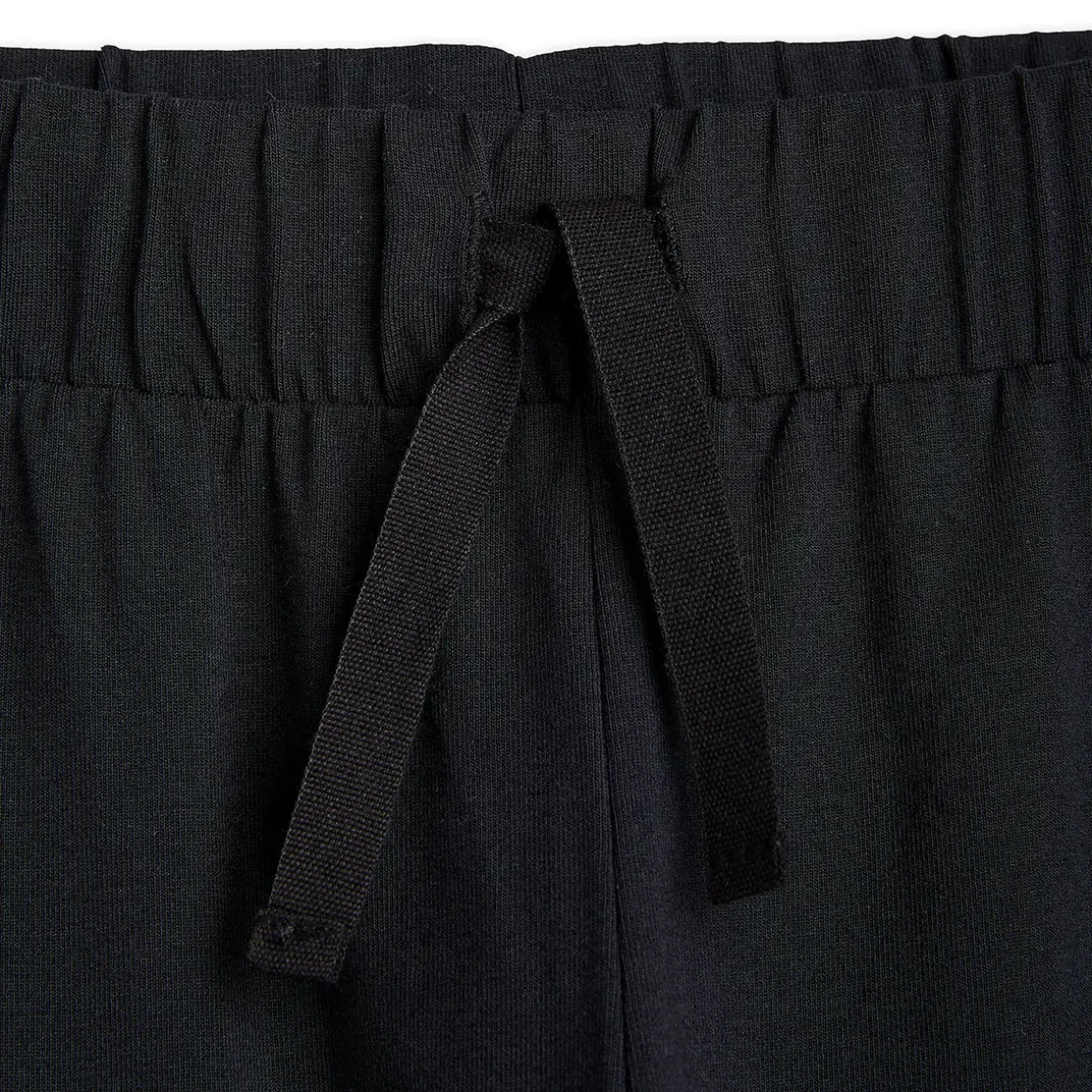 Basic Trousers in Black by Mini Rodini - Last One In Stock - 80/86 (9-18 Months)