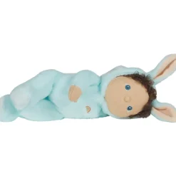 Basil Bunny Dinky Dinkum Fluffle Family Doll in Misty Blue by Olli Ella