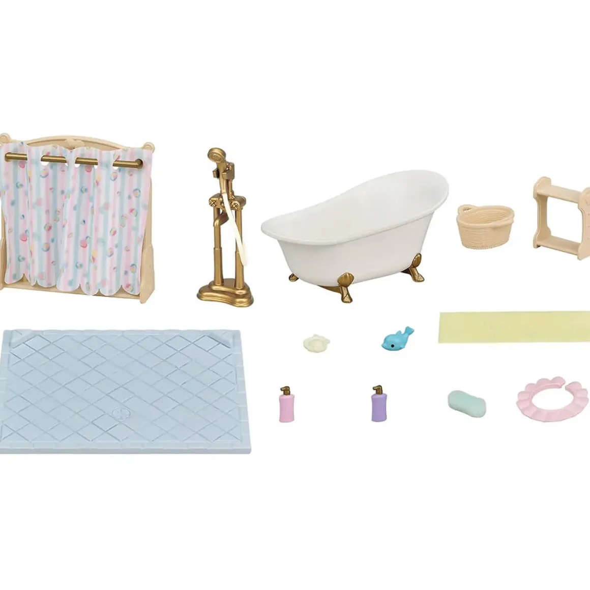Bath and Shower Set by Sylvanian Families
