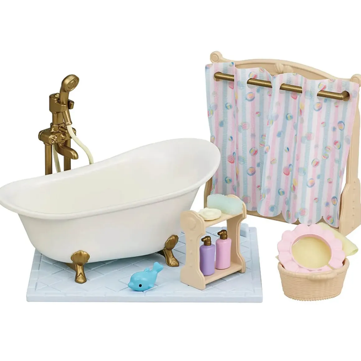 Bath and Shower Set by Sylvanian Families