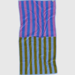 Bath Towel in Cabana Stripe Mix by Baggu