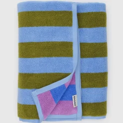 Bath Towel in Cabana Stripe Mix by Baggu