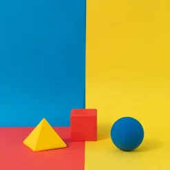 Bauhaus Movement Geometric Figures by Oli & Carol